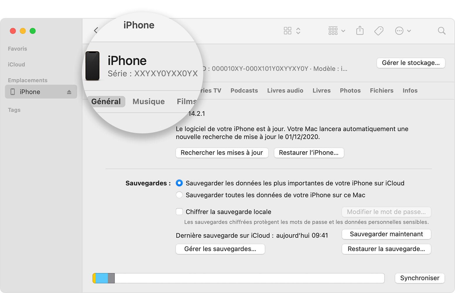 Trouver le numéro de série ou IMEI sur votre iPhone, iPad ou iPod touch