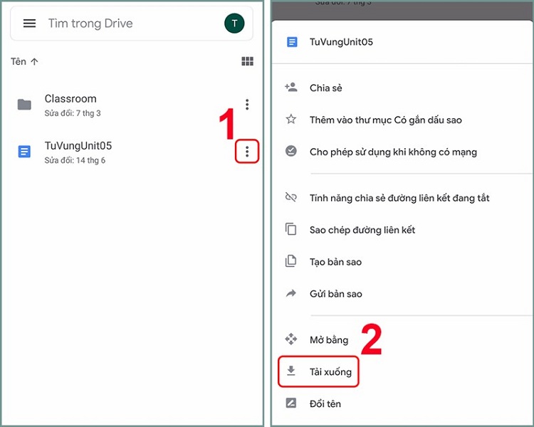 Cách tải ảnh từ google drive về điện thoại - Techcare.vn
