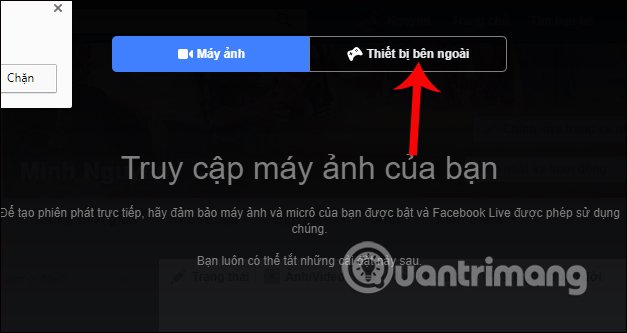Cách live stream Facebook ngay trên máy tính