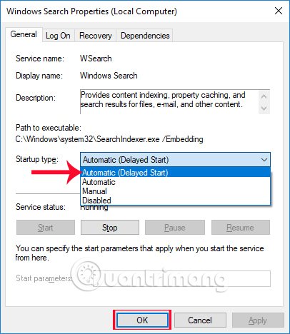 Cách khắc phục lỗi Search Windows 10 không tìm kiếm được, không hoạt động