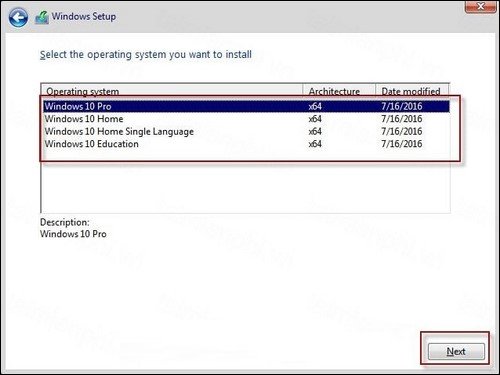 Cách cài đặt Windows 10 từ USB bằng file ISO