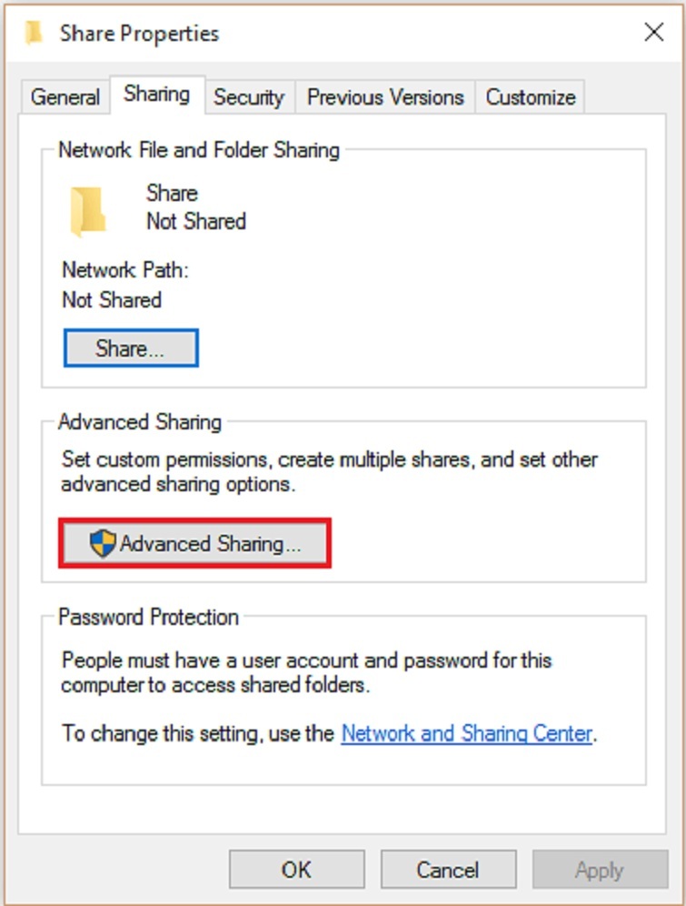 Hướng dẫn cách chia sẻ dữ liệu qua mạng LAN Win 10