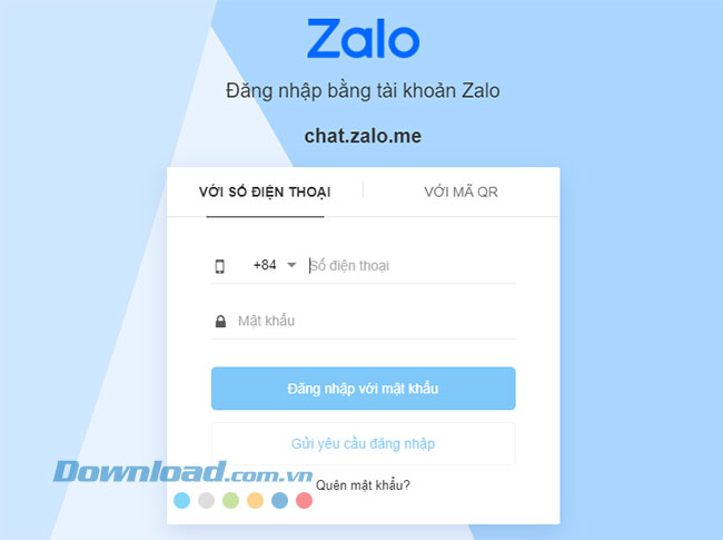 Zalo Web - Đăng nhập Zalo Online: Chat.Zalo.me