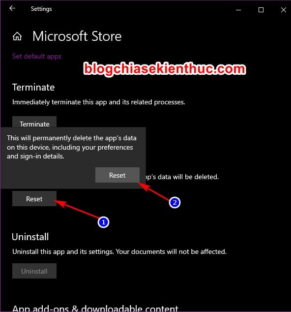 Hướng dẫn cài đặt lại Microsoft Store trên Windows 10 - Blog chia sẻ kiến thức