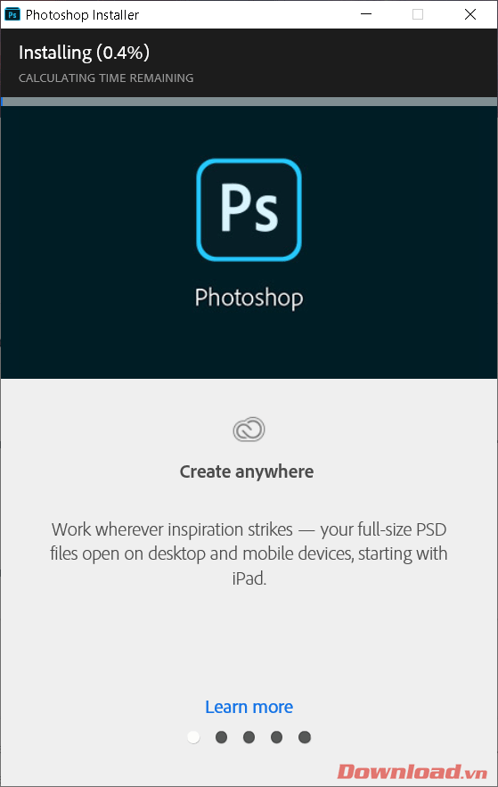 Cách tải và cài đặt Photoshop trên máy tính