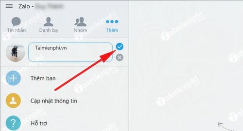[TaiMienPhi.Vn] Cách cập nhật trạng thái Zalo trên máy tính, thay đổi trạng thái