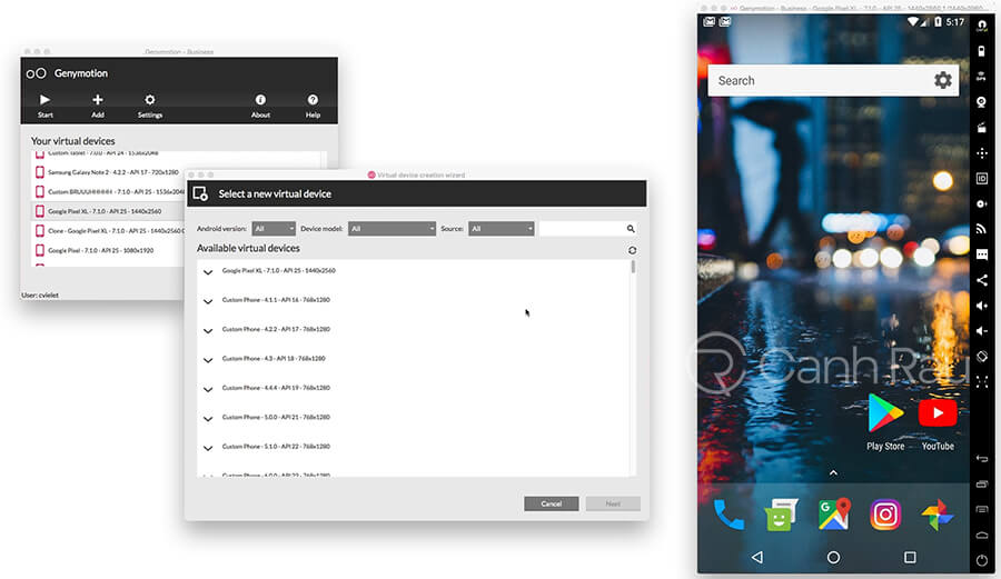 7imulator cho Android (.APK) – Giả lập Windows 7 trên Android