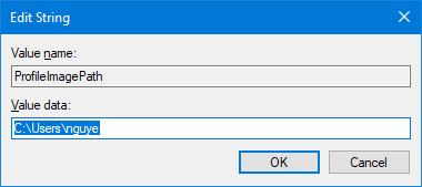 Hướng dẫn cách đổi tên thư mục User trong ổ C của Win 7 8 8.1 10
