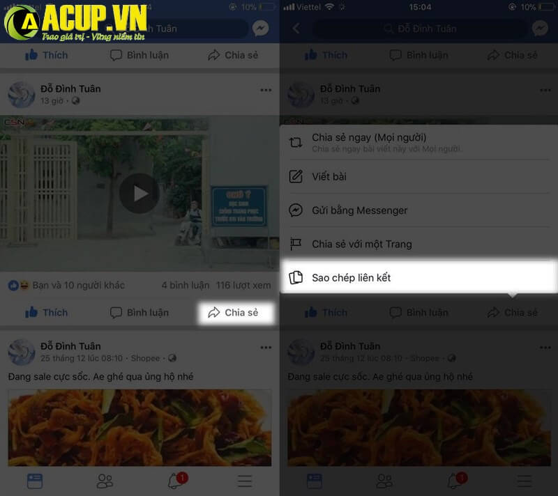 Hướng Dẫn Các Cách Copy Link Facebook Trên Máy Tính, Cách Lấy Link Facebook Của Mình