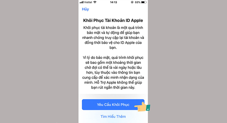 Quên mật khẩu iCloud, cách lấy lại nhanh chóng trong vòng 3 nốt nhạc