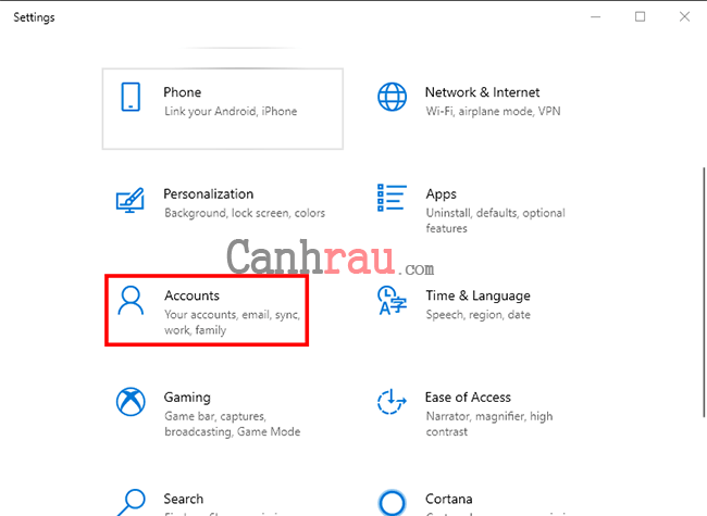 Hướng dẫn 5 cách xóa mật khẩu máy tính Windows 10/8.1/7 | Canhrau.com