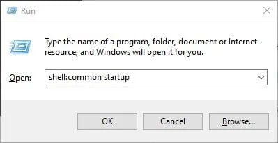 Cách tìm thư mục Startup Windows 10