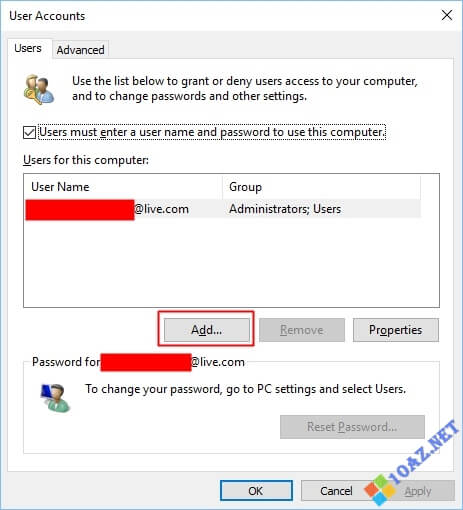 Cách thoát và xoá tài khoản Microsoft trên Win 10