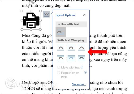 Cách chèn icon vào Word
