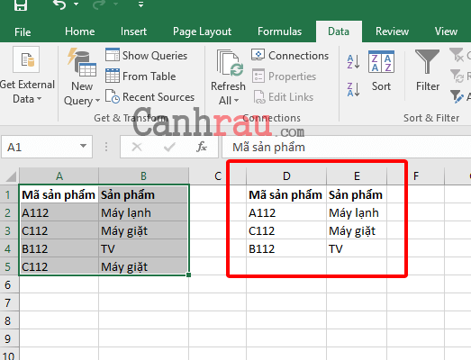 5 cách tìm và lọc dữ liệu trùng nhau trong Excel (Cập nhật 2021)
