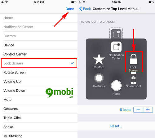 Cách mở, khóa màn hình khóa iPhone không cần nút nguồn, nút Home, Mở,