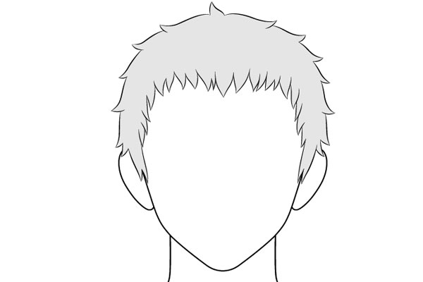Cách vẽ tóc anime nữ, nam đơn giản mà đẹp